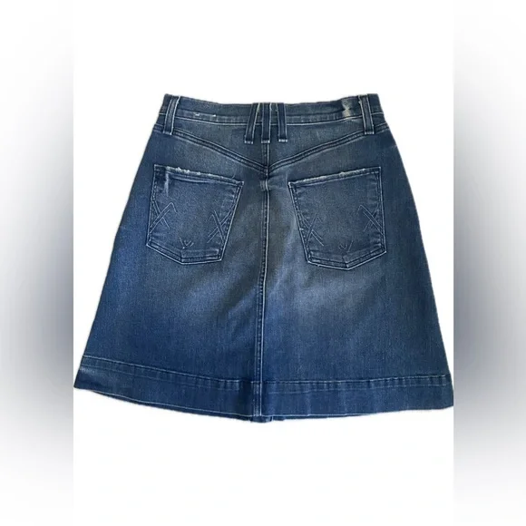 McGuire Denim skirt  Anthropologie size 28 - Picture 2 of 10
